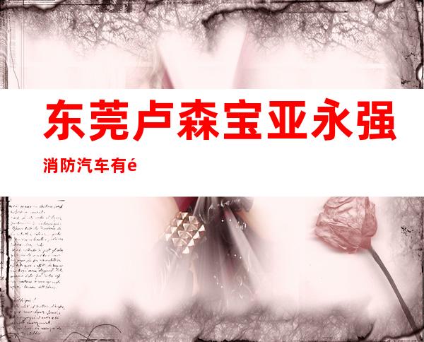 东莞卢森宝亚永强消防汽车有限公司